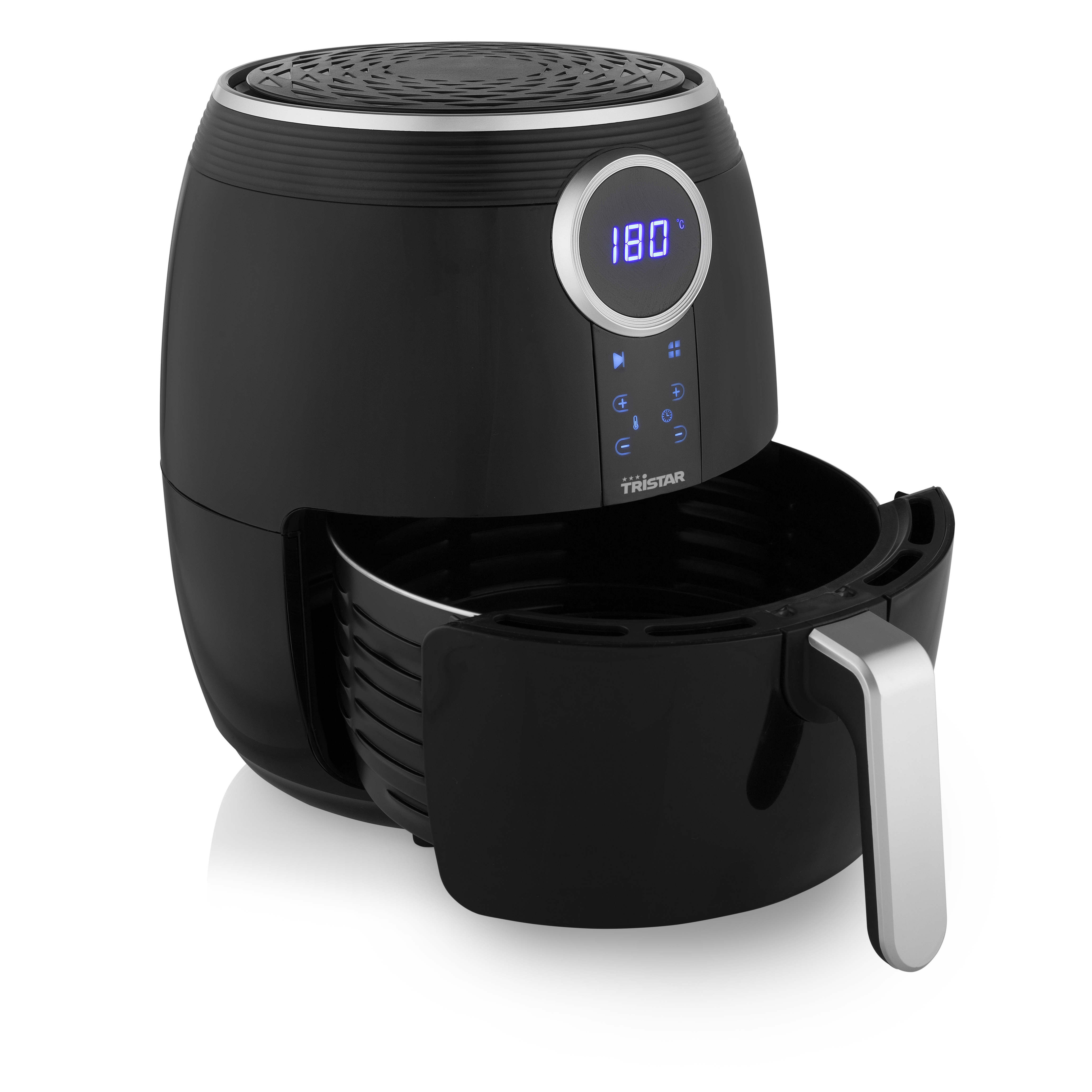Freidora de aire Tristar FR6956, 4.5 litros, 1500W, digital, negro